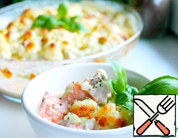 Cauliflower and Fish Casserole Recipe