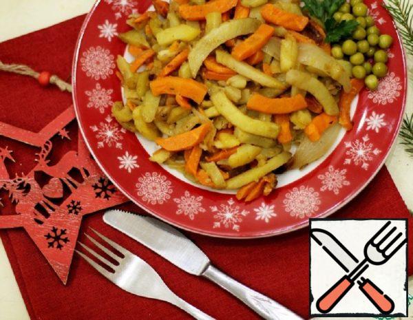 Baked Vegetables with a Secret Recipe