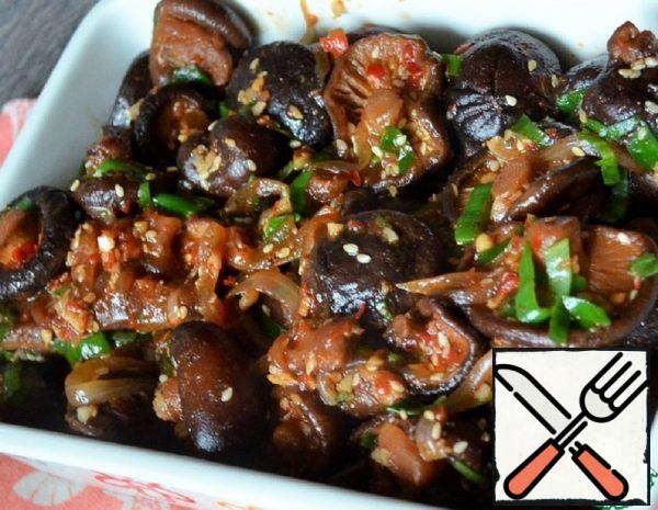 Shiitake in Hot Sauce Recipe