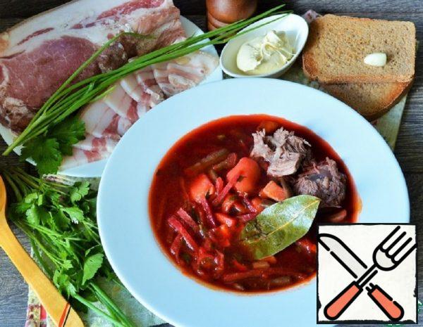 Borscht with Green Beans Recipe