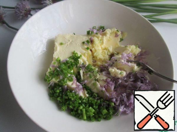 Stir with a fork