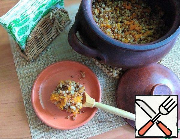 Buckwheat Porridge with Carrots from a Pot Recipe