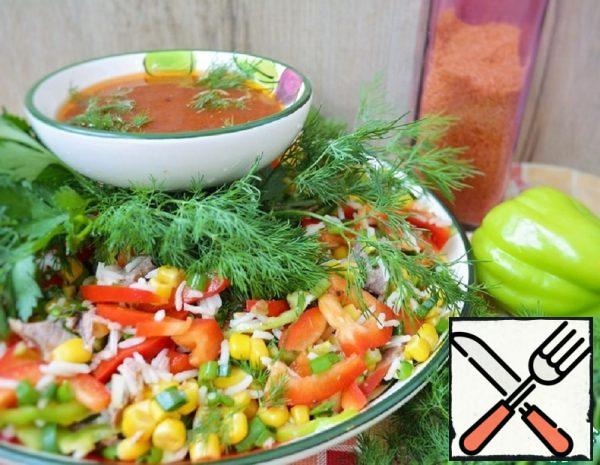 Mexican Salad with Corn Recipe
