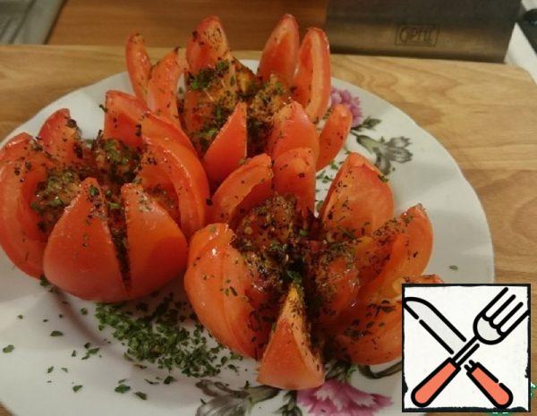 Hot baked Tomatoes Recipe