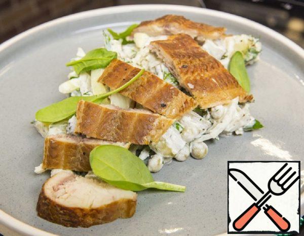 German Salad with smoked Fish Recipe