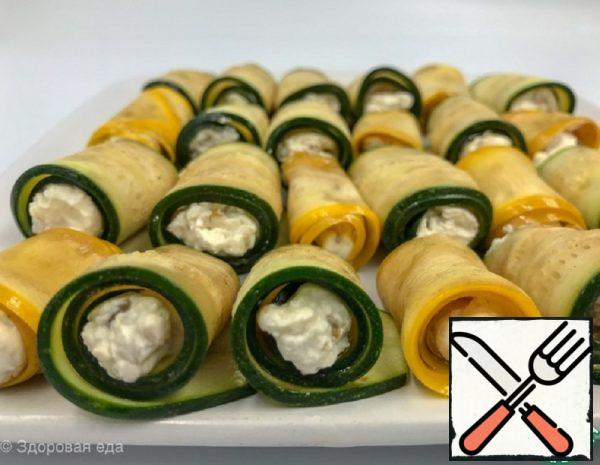 Zucchini Snack Rolls Recipe