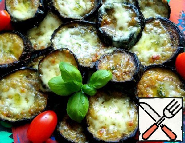 Eggplant with Basil and Mozzarella Recipe