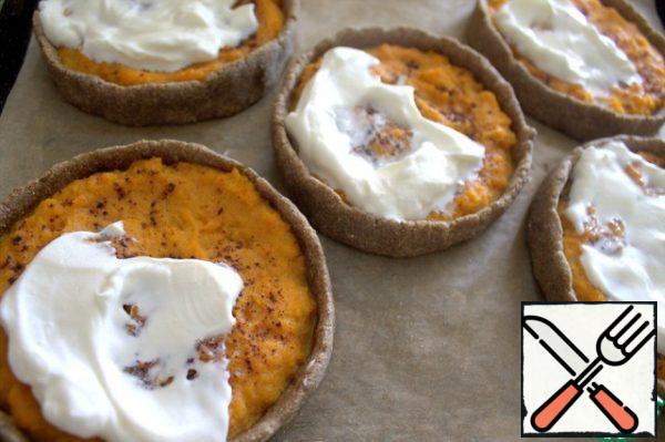 Lubricate liberally with sour cream.