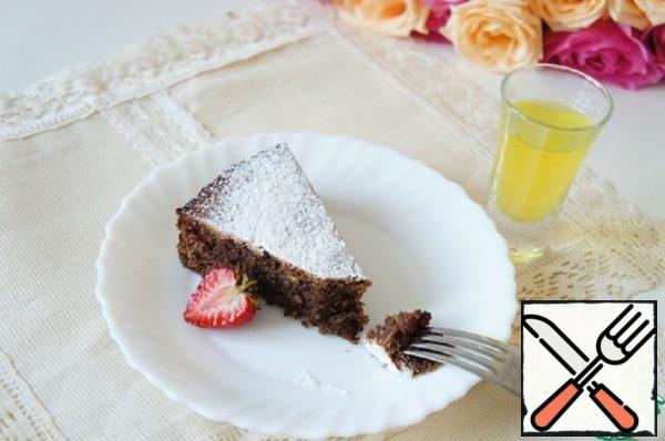 Cake "Caprese" with Limoncello Recipe