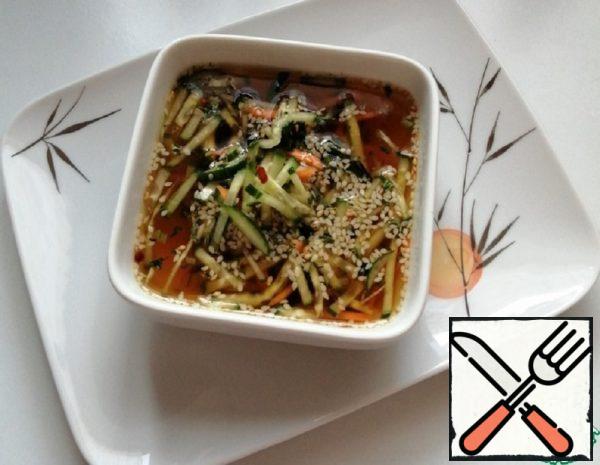 Okroshka in Korean Nengug Recipe