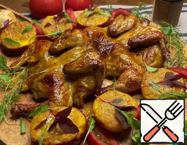Chicken Gherkins with Nectarines Recipe