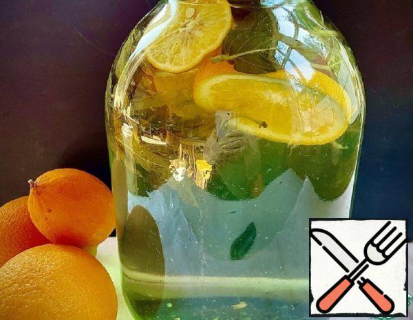 Mojito with Orange and Lemon Recipe