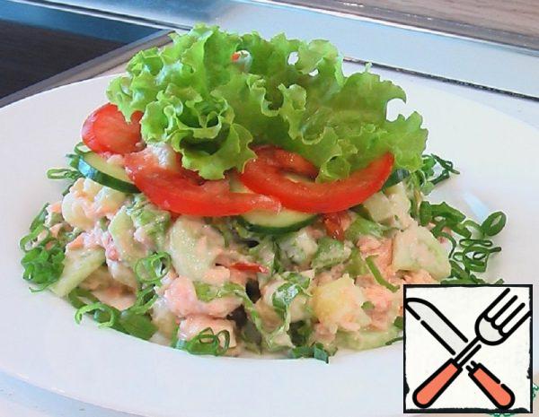 Fish Salad with Tomatoes Recipe