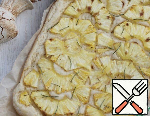Focaccia with Pineapple and Rosemary Recipe
