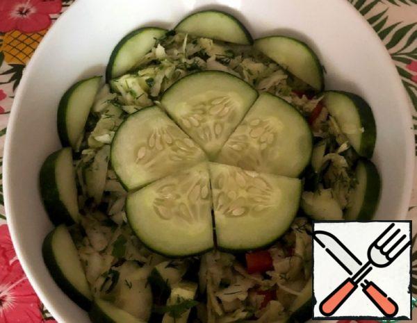 Kohlrabi Salad with Cucumber Recipe