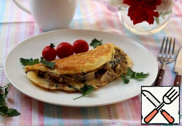 Cook and enjoy! Delicious, fast, budget-friendly!
For the third day in a row, we start the morning with this omelet.