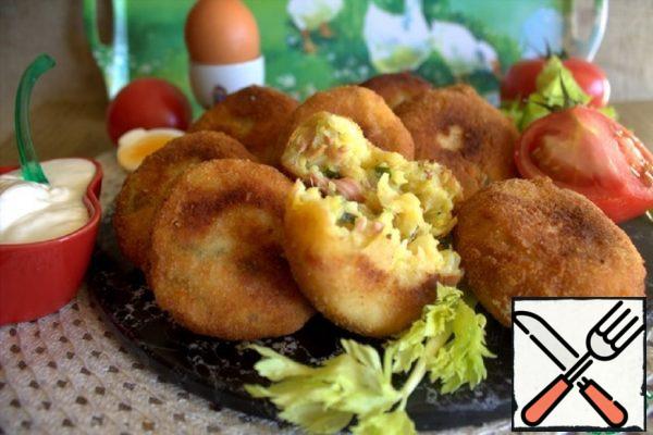 Potato Bombs with Cheese Recipe