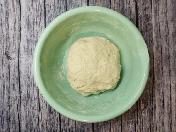 Knead a soft dough that does not stick to your hands. If necessary, add a little more flour.


