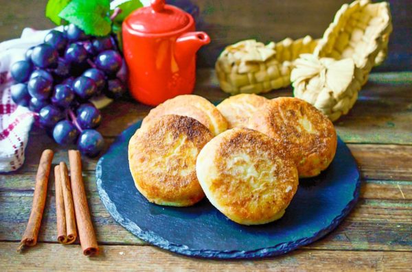 Classic Cheesecakes in a Frying Pan