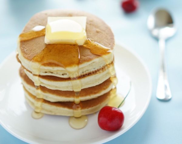 Fluffy Pancakes With Milk
