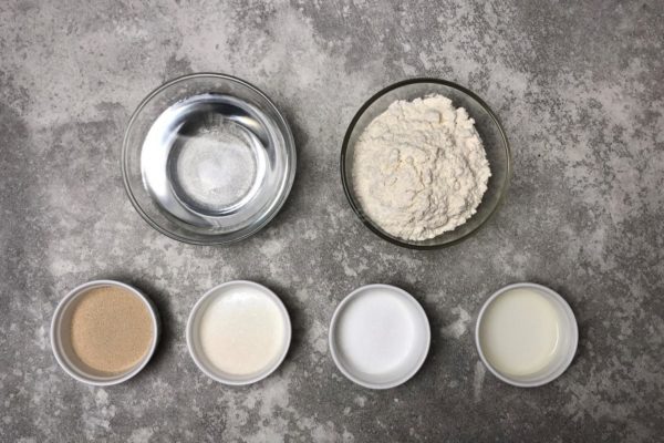 How to make homemade bread in a frying pan? Gather your ingredients. The amount of flour provided is approximate; you may need more or less depending on the dough's consistency. Check out separate articles at the end of the recipe to learn more about flour properties and yeast usage.

