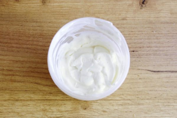 Transfer the finished sauce into a glass or ceramic container with a lid. You can use it immediately or store it in the refrigerator for up to a week. This recipe yields approximately 300 ml of sauce. This mayonnaise is perfect for dressing salads, serving as a sauce for fish, poultry, or meat, and even for enjoying with rye bread croutons. Enjoy your meal!
