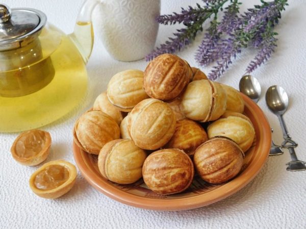 Nuts With Boiled Condensed Milk on Gas