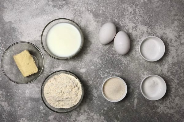 How to make kefir pancakes? Gather your ingredients. It's best to use thick, full-fat kefir for a richer texture. Thinner kefir will require more flour and might result in rubbery pancakes. Older, sour kefir works well since the reaction with baking soda will be stronger, creating fluffier pancakes. You can also substitute kefir with plain yogurt without additives.

